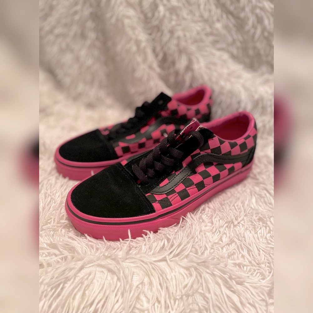 Checkered Vans